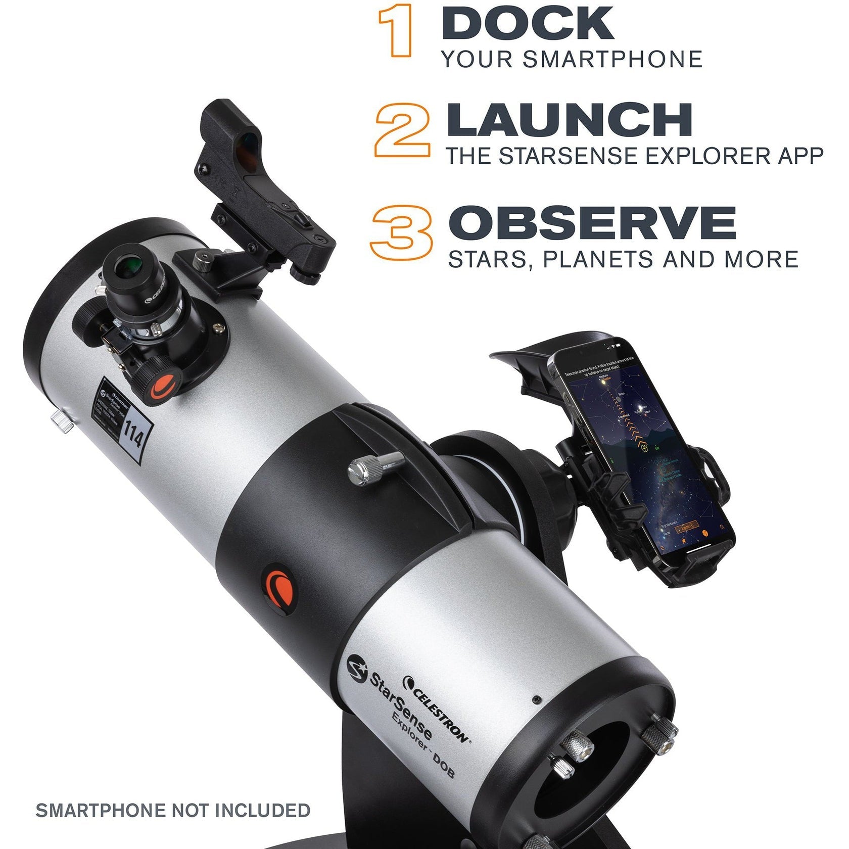 StarSense Explorer 114mm Tabletop Dobsonian