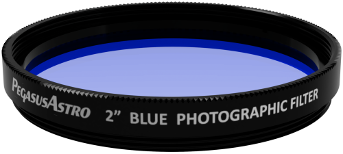 2" mounted photographic filter - Blue