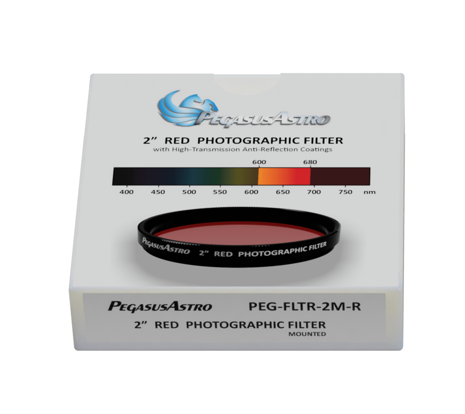 2inch mounted photographic filter - Red