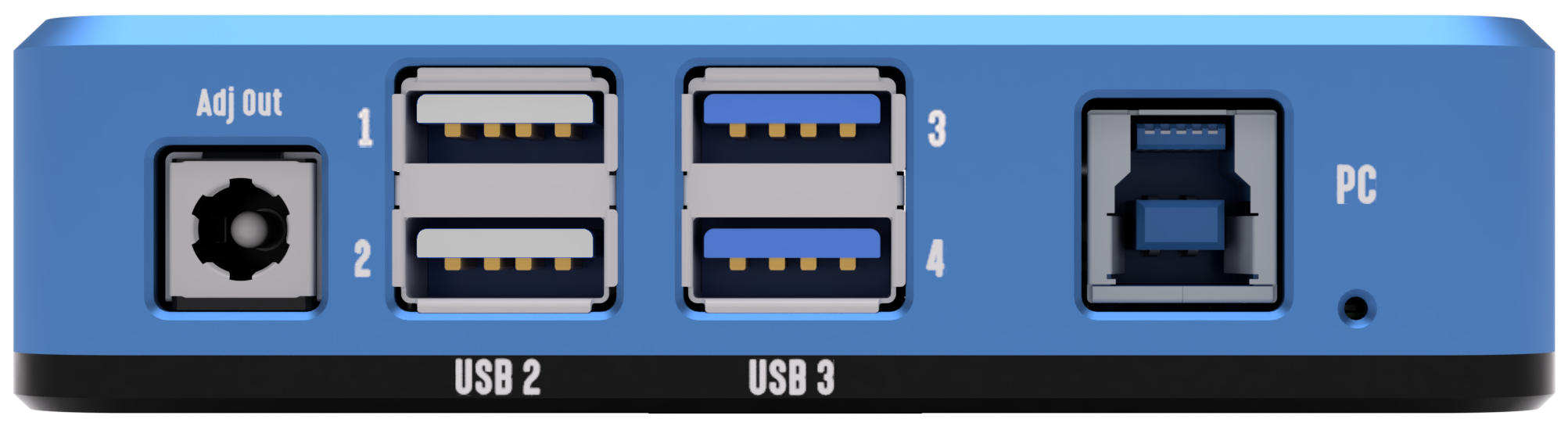 Embedded USB3 Hub – 2 x USB3 & 2 x USB2 Ports