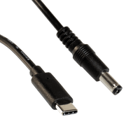 Cable 2.1mm Male to USB-C 30cm