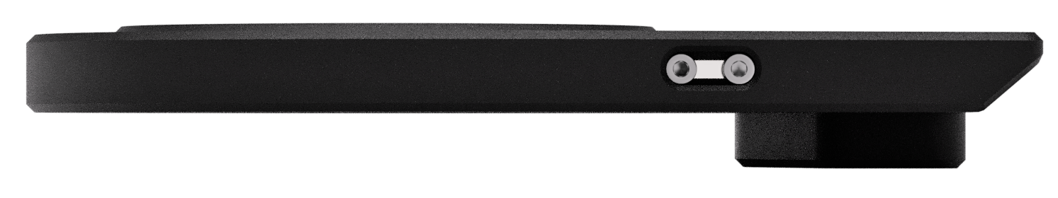 Large aperture in a slim design