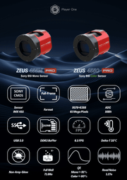 ZEUS 455M PRO (IMX455) USB3.0 Mono Cooled Camera