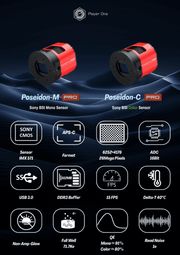 Poseidon-M Pro (IMX571) USB3.0 Mono Cooled Camera