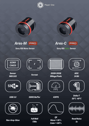 Ares-C Pro USB3.0 Color Cooled Camera (IMX533)