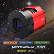 Artemis-M Pro (IMX492) USB3.0 Mono Cooled Camera