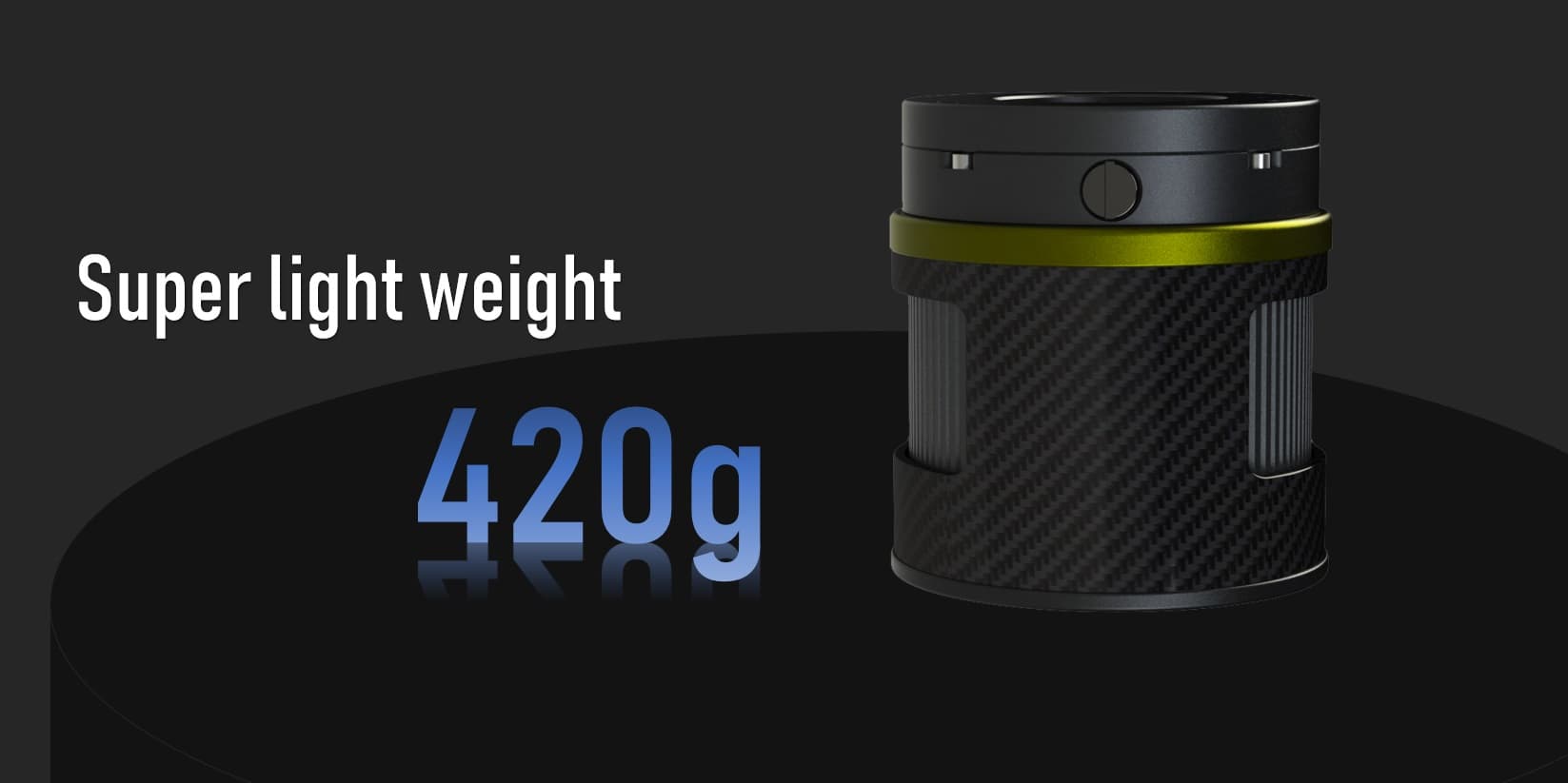 Carbon fiber and light weight