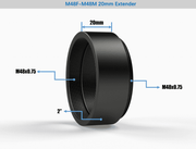 M48F-M48M 20MM Extender