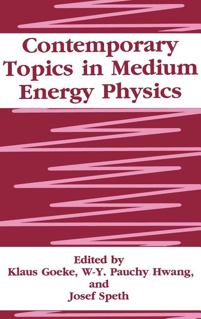 Contemporary Topics in Medium Energy Physics (1994)