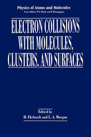 Electron Collisions with Molecules, Clusters, and Surfaces (1994)