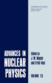 Advances in Nuclear Physics: Volume 23 (1996)