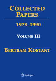 Collected Papers: Volume III 1978-1990 (2021)