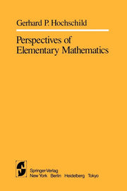 Perspectives of Elementary Mathematics (Softcover Reprint of the Original 1st 1983)