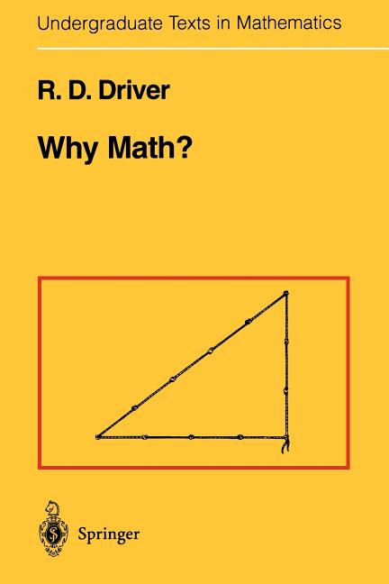 Why Math? (1984. 2nd Printing)
