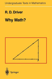 Why Math? (1984. 2nd Printing)