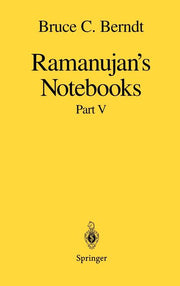 Ramanujan's Notebooks: Part V (1998)