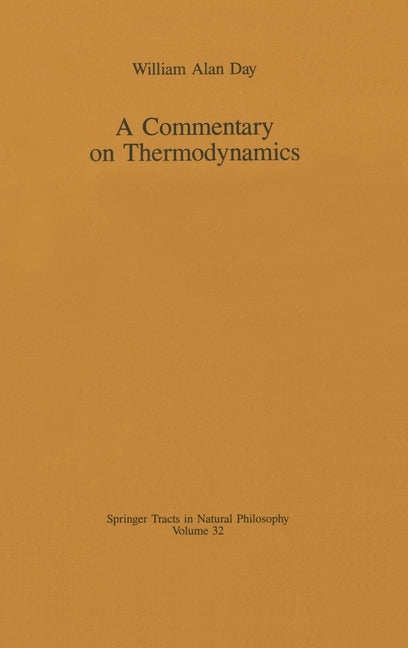 A Commentary on Thermodynamics