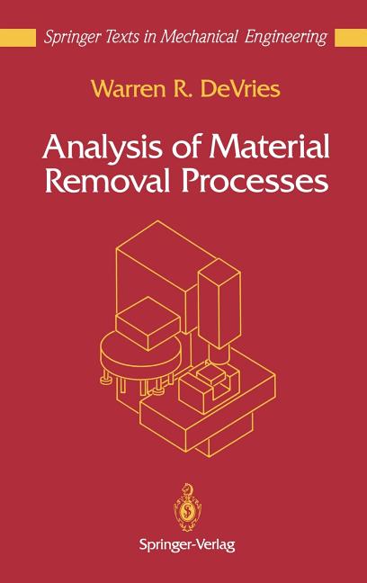Analysis of Material Removal Processes (1992)