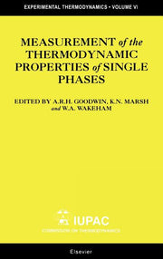 Measurement of the Thermodynamic Properties of Single Phases: Volume VI