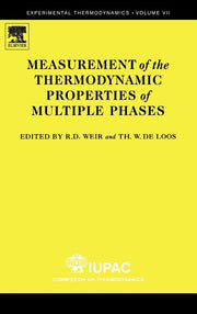 Measurement of the Thermodynamic Properties of Multiple Phases: Volume 7