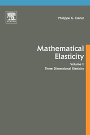Three-Dimensional Elasticity: Volume 20