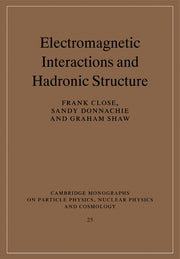 Electromagnetic Interactions and Hadronic Structure