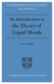 Introduction to the Theory of Liquid Metals