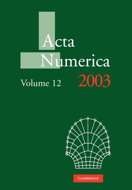 ACTA Numerica 2003: Volume 12