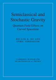 Semiclassical and Stochastic Gravity