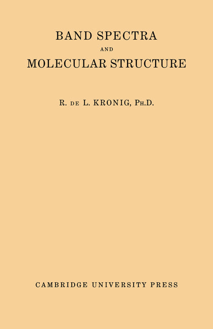 Band Spectra and Molecular Structure