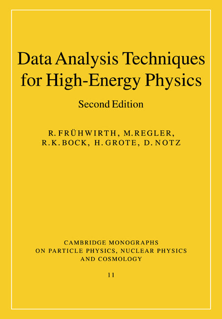 Data Analysis Techniques for High-Energy Physics (Revised)