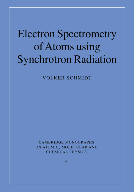 Electron Spectrometry of Atoms Using Synchrotron Radiation (Revised)
