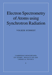 Electron Spectrometry of Atoms Using Synchrotron Radiation (Revised)