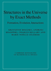 Structures in the Universe by Exact Methods