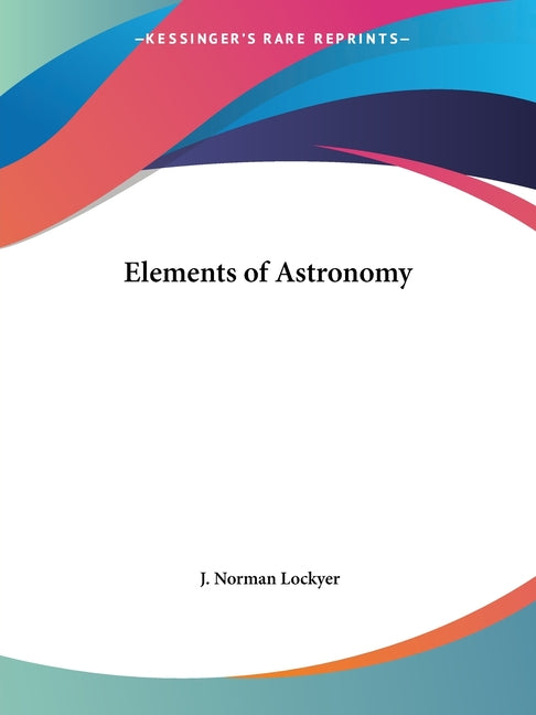Elements of Astronomy (1871)