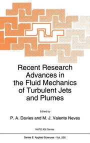 Recent Research Advances in the Fluid Mechanics of Turbulent Jets and Plumes (1994)