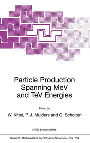 Particle Production Spanning Mev and TeV Energies (2000)