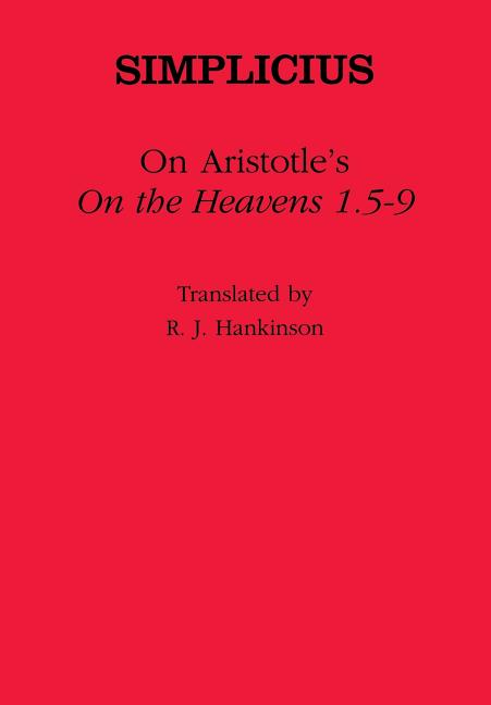 On Aristotle's "on the Heavens 1.5-9"