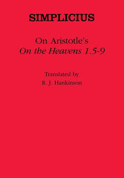 On Aristotle's "on the Heavens 1.5-9"
