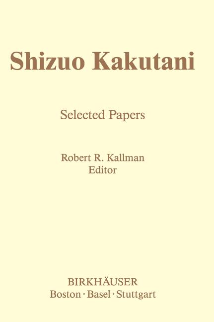 Shizuo Kakutani: Selected Papers (1986)