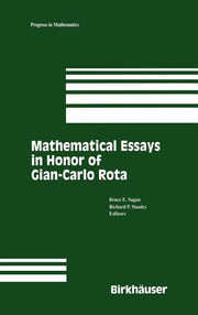 Mathematical Essays in Honor of Gian-Carlo Rota (1998)