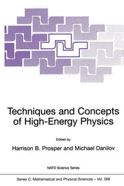Techniques and Concepts of High-Energy Physics (2001)
