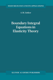 Boundary Integral Equations in Elasticity Theory (2002)