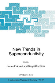 New Trends in Superconductivity (Softcover Reprint of the Original 1st 2002)