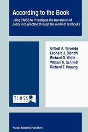 According to the Book: Using Timss to Investigate the Translation of Policy Into Practice Through the World of Textbooks (2002)