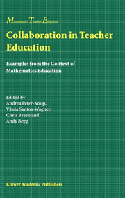 Collaboration in Teacher Education: Examples from the Context of Mathematics Education (2003)