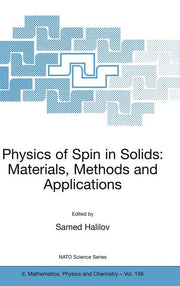 Physics of Spin in Solids: Materials, Methods and Applications (2004)