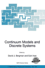 Continuum Models and Discrete Systems (Softcover Reprint of the Original 1st 2004)