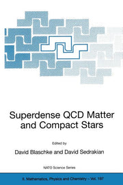 Superdense QCD Matter and Compact Stars: Proceedings of the NATO Advanced Research Workshop on Superdense QCD Matter and Compact Stars, Yerevan, Armen