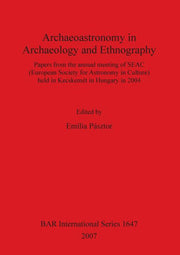 Archaeoastronomy in Archaeology and Ethnography